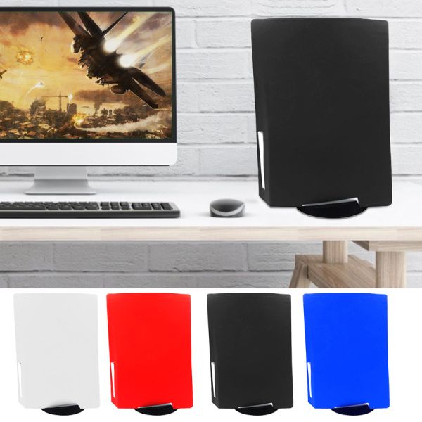 Non-slip Playstation5 Game Machine Dust Shell Waterproof Protective Silicone Cover Host Ps5 Controller Panel Skin Case Game Accessories