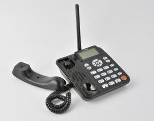 China TNC Antenna Cordless Phone With Sim , GSM 850 Corded Phone With Caller Id Announce wholesale