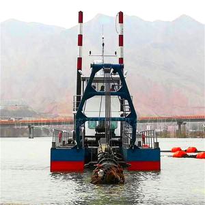 China Hydraulic Diesel Engine 10 Inch Cutter Suction River Sand Boat with 1500m3 Water Flow wholesale