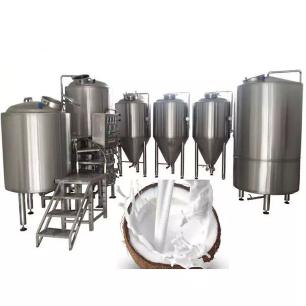 New Customized Complete coconut Processing Line Coconut Milk/Water/Oil Production Plant Coconut Machine With PLC