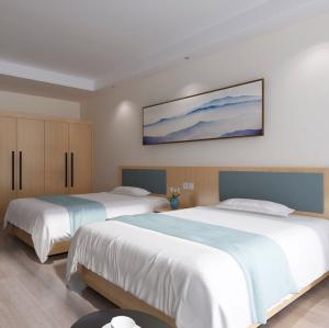 China Solid Wood Base Hotel Style Bedroom Furniture ，Hotel Guest Room Furniture wholesale