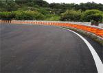 Traffic Safety ISO Standard EVA Buckets Rolling Guardrail Barrier For Highway