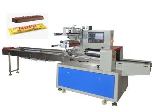 China Granola Food Packaging Machine , Energy Chocolate Bar Wrapping Machine wholesale