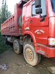 High Performance 8x4 CHINA 12 Wheel Used Dump Trucks 375HP / 371HP Horsepower