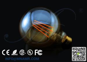 China Vintage Industrial Edison Bulb Half Gold Clear Amber 4watts E26 Medium Base wholesale