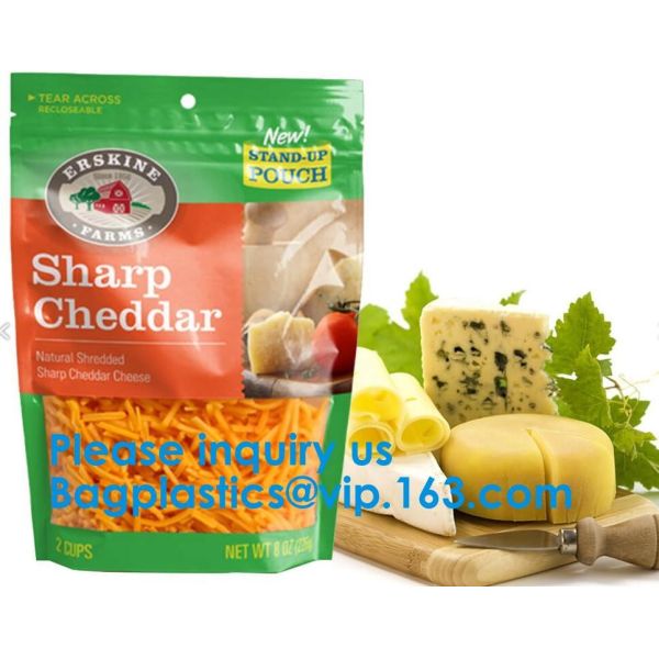 Custom Print Biodegradable Foil Packaging Soft Zipper Stand Up Bottom Gusset Plastic Drinking Pouches Bags With Straws