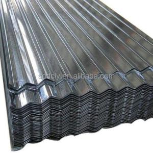 China DX51D Grade Galvanized Aluminum Corrugated Roofing Panels with Z61-Z90 Coating wholesale