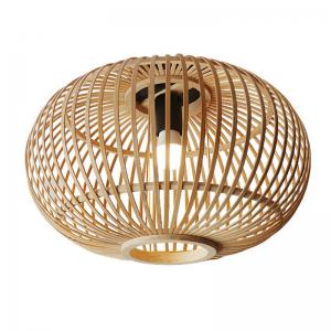China Customized Wicker Lamp Shade Pendant For Indoor Hallway Ceiling on sale