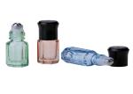 3ml Custom Color Empty Glass Colored Roller Bottle Small For Essential Oil