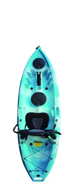 10ft Sit On Top Single Person Wild Water Fishing Kayak With Deluxe Seat And