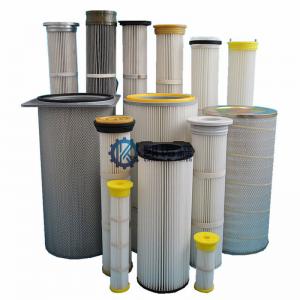 China Ptfe Hepa Dust Collector Cartridge Filter Industrial Air Filter Element on sale