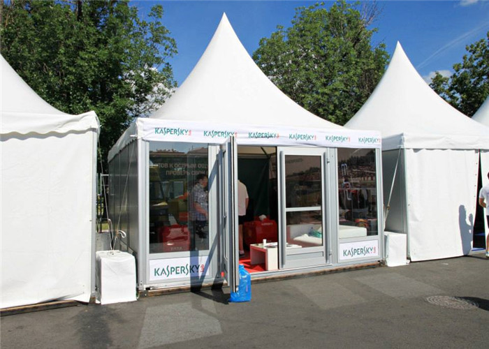 Flame Retardant Outdoor High Peak Pagoda Tents / Wedding Party Marquee
