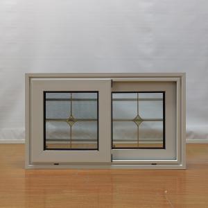 China Double Tempered Glass Aluminium Sliding Windows Customized Window Good Sound Insulation wholesale