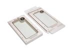 Custom 600gsm - 1600gsm PVC Window Mobile Phone Case Packaging Box Different
