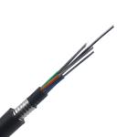 Wooden Drum 48core GYTY53 Multimode Fiber Optic Cable with Double PE Jacket