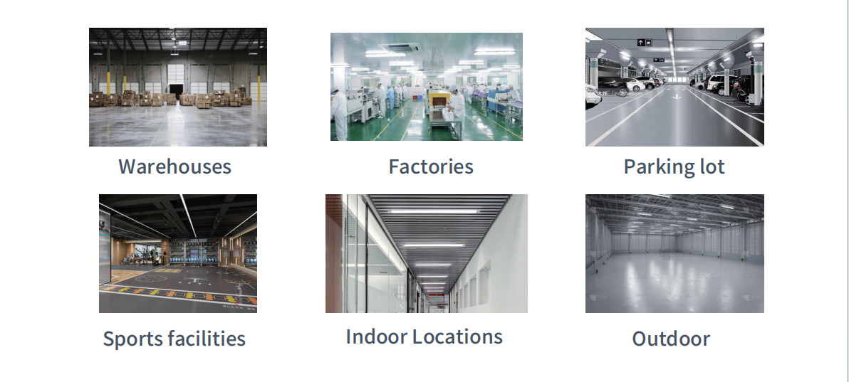 Waterproof IP65 Explosion Proof LED Lamp IK10 Rated Zigbee CCT 3000K-6000K 94V0 PC Material