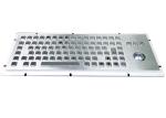 Kiosk Industrial Stainless Steel Keyboard With Trackball