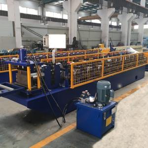 China 10m/Min Galvanized Steel Rain Catcher Gutter Downspout Machine wholesale