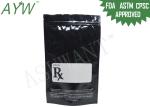 Gas Barrier Black Medical Weed k Bags Food Grade For Home Storage