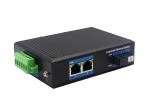 10/100Mbps Unmanaged Industrial Switch 1310nm Media Converter 2 Port Poe