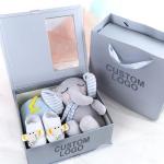 OEM ODM Cute Personalised Baby Keepsake Box For Birthday Doll Clothes Toys Gifts