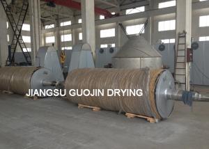 China Double Cylinder Rotary Drum Dryer 150-300kg/h For Brewery Beer Yeast on sale