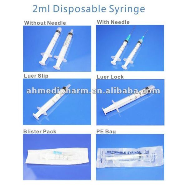 2ml Disposable Syringes