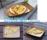 High Quality Eco-healthy Disposable Custom Printed Kraft Lunch Food Paper Box