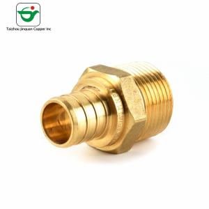 China Pex Pipe 1''X1&quot; Male MNPT Adapter Brass Pipe Fitting wholesale