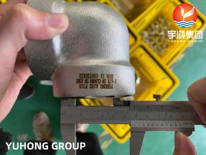 China Stainless Steel Forged Fitting, ASME B16.11,NPT,SW,90°ELOW,3000#,6000# wholesale