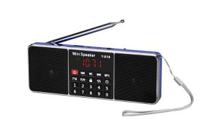 China DC 5V AM FM Battery Operated Portable Radio AUX Input For Home wholesale
