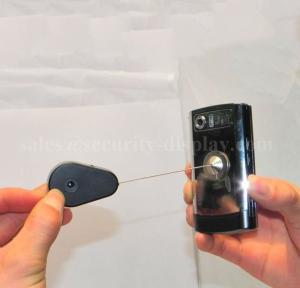China 3M Tape Anti Theft Pull Box Security Recoiler With Nylon Cover Cable wholesale