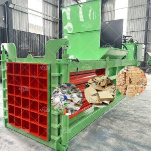 China Textile Recycling Baler Textile Recycling Machine Industrial Waste Tires Cloth Leather Baler wholesale