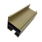 6063 Extruded Powder Coated Cream Aluminum Profiles For Windows