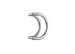 SS201 SS304 Large Glass Door Handles , Hotel External Door Handles Customized