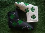 Four Leaf Clover headcover , Golf headcover , golf headcover , putter headcover