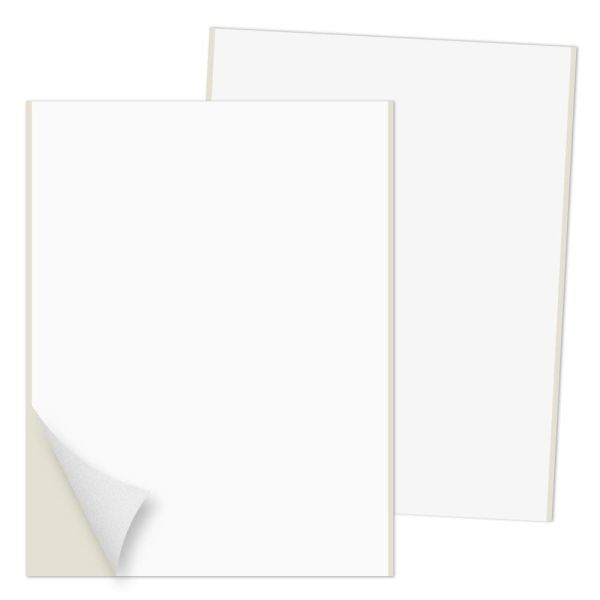 Waterproof A4 Label Stickers - Customizable Size Self Adhesive Labels with Strong Adhesive for Printing