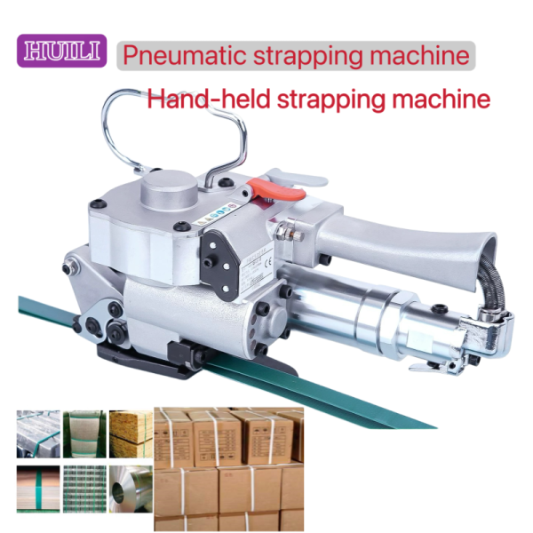 PP PET Pneumatic Strapping Machine Friction Strapping Tool Handheld Baler