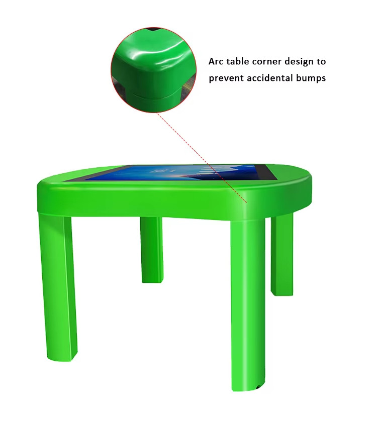 Android Operating System 32inch Touch Screen Table for Kids Interactive Games in Black