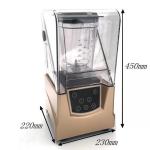 21000RPM Commercial Smoothie Blender for Juice Kitchen Appliance
