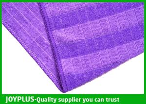 China New professional Kitchen&amp;bathroom Cleaning Cloth ,Purple Microfiber Cloths for Cleaning wholesale
