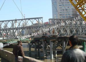 China Construction Solution Steel Bailey Bridge With 50 Year Service Life wholesale