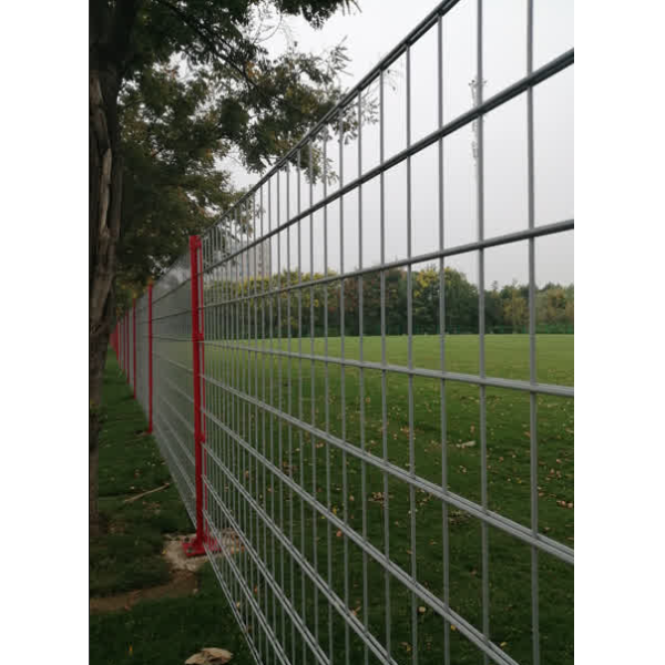 Twin Rod Double Wire Fencing Panel High Rigidity Perimeter System