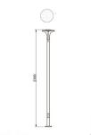 Energy Saving Outdoor LED Garden Lights , Solar Led Garden Lights With Lifepo4