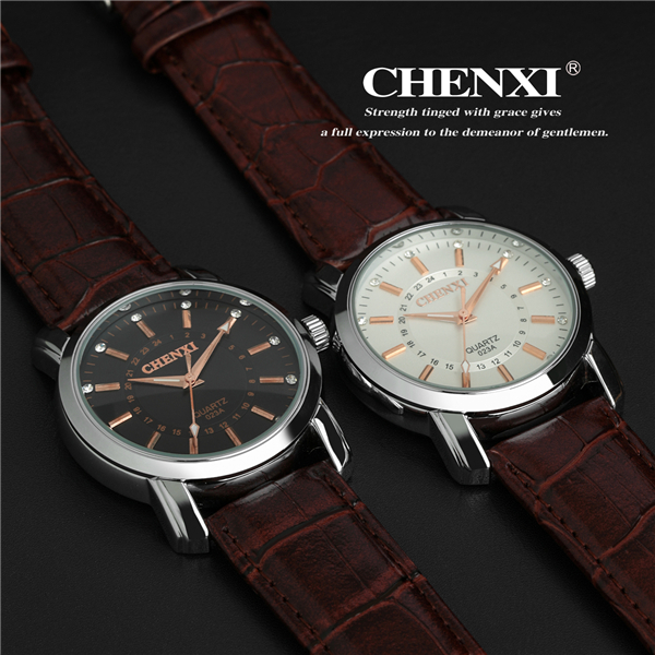 Watches Wholesale Price Guangzhou Kinpac Watches Man Stainless Steel Leather Band Watches