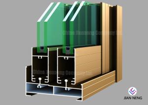 China 6063 T5 Aluminium Profiles For Windows And Doors Good Sealing Performance wholesale