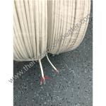 PFA Insulated RTD PT100 Cable Fiberglass Braided Shielding FEP Jacket RTD Cable