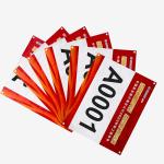 Tyvek Race Bib Numbers 0.5mm Thickness For Professional Sporting Events