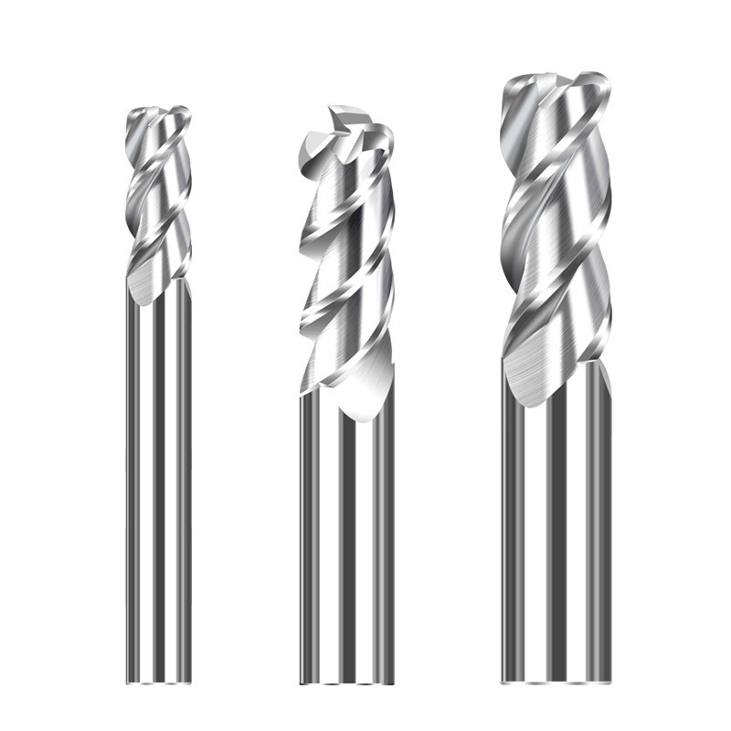 Durable Tungsten Steel CNC Milling Cutter For Aluminum Alloy Copper Cutting