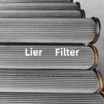 High Temp Resistance Stainless Steel Pleated Filter Element Abrasion Proof